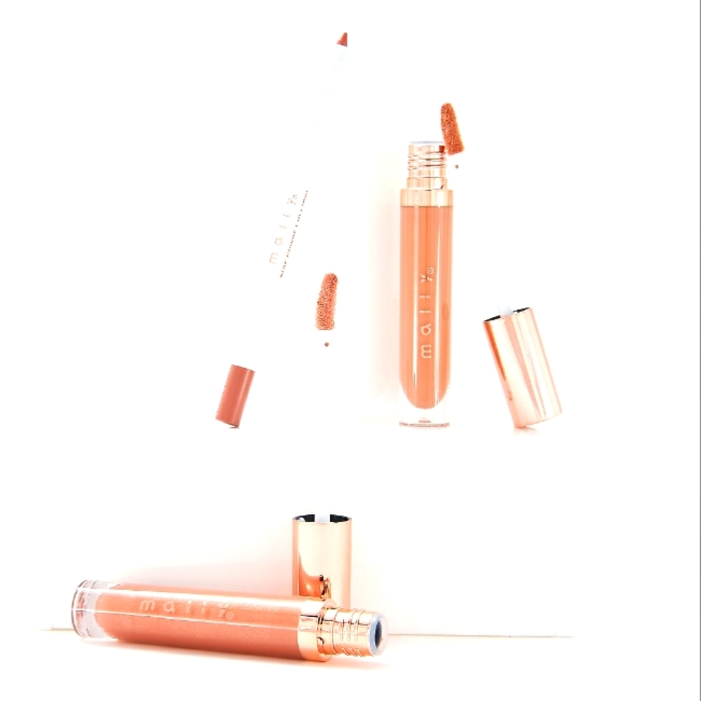 Brand New Mally star Power Brightening 3 piece Lip Kit in Natural Nude